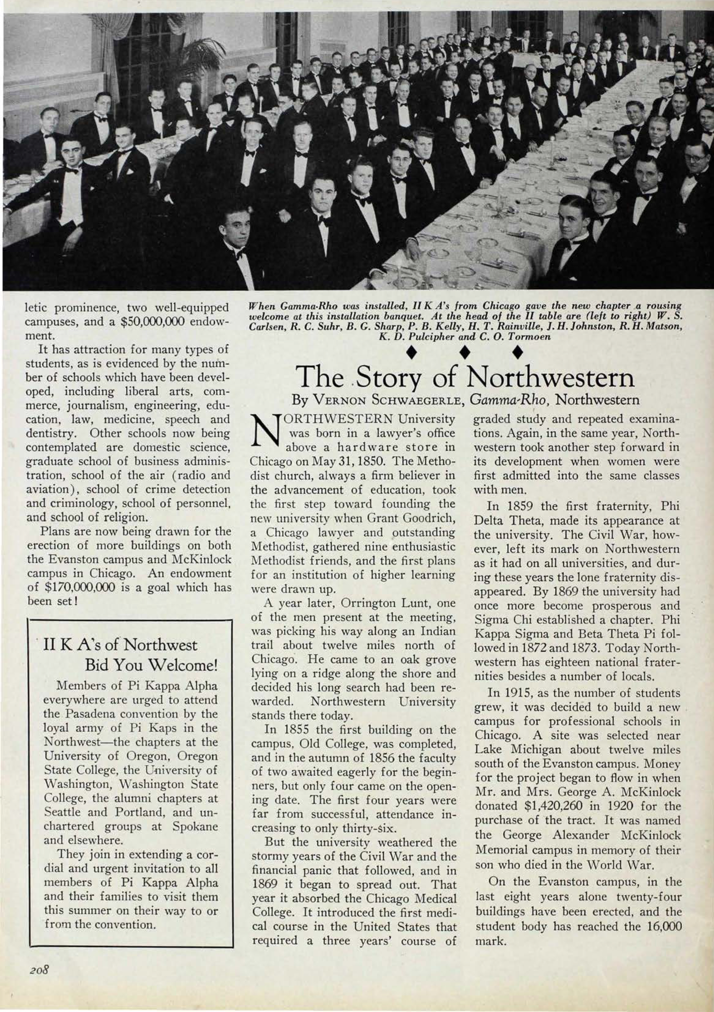 The Story Of Northwestern